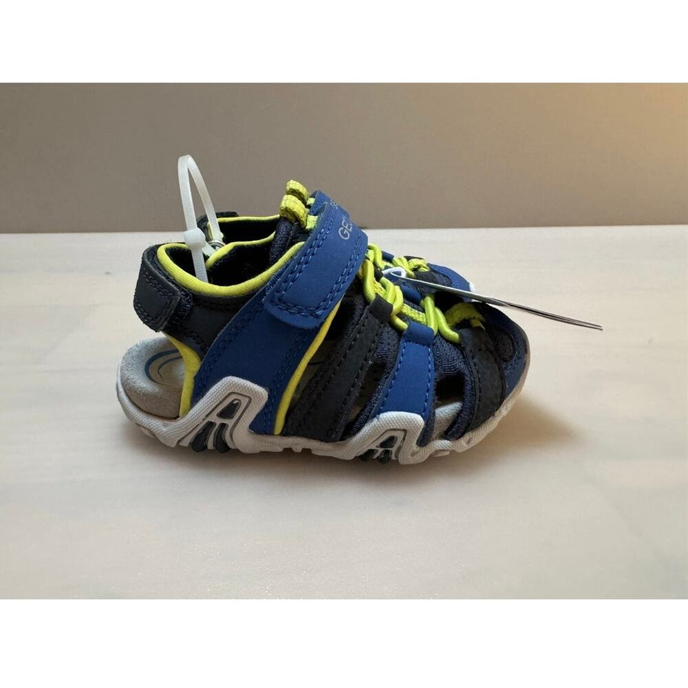 Geox Kraze Boys Toddler Kid Blue Sandals - New Without Box - Picture 5 of 5